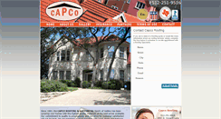 Desktop Screenshot of capcoroofinginc.com